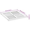 vidaXL Table Top Natural Wood Solid acacia wood Medium Durable