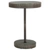 vidaXL Garden Bar Set Grey PE rattan, Steel, Polyester Medium
