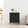 vidaXL Sideboard Black 60 x 35 x 70 cm Engineered wood