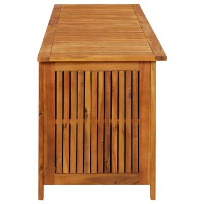 vidaXL Patio Storage Box 78.7"x19.7"x22.8" Solid Acacia Wood