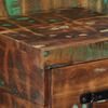 vidaXL Bedside Cabinet Multicolor Solid reclaimed wood Small