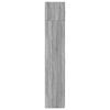 vidaXL Storage Cabinet Grey Sonoma Engineered Wood Tall Storage Cabinet
