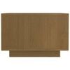 vidaXL Coffee Table Honey Brown Solid Pinewood Medium Durable