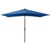vidaXL Garden Parasol Azure Blue