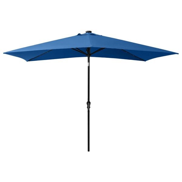 vidaXL Garden Parasol Azure Blue