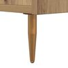 vidaXL TV Cabinet Artisan oak 59.06 x 11.81 x 19.69 in Engineered wood