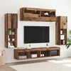 vidaXL TV Cabinet Set Wall-mounted 6 pcs Old wood Engineered wood