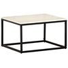 vidaXL Coffee Table White and black
