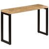 vidaXL Console Table Mango Wood Brown Solid mango wood and steel Medium