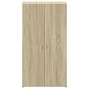 vidaXL File Cabinet Sonoma Oak 23.6"x12.6"x45.3" Engineered Wood