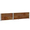 vidaXL Pallet Collars 2 pcs Brown 47.2x31.5" Solid Wood Pine