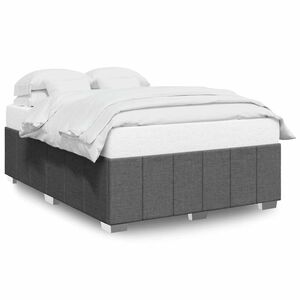 vidaXL Bed Frame Dark Grey