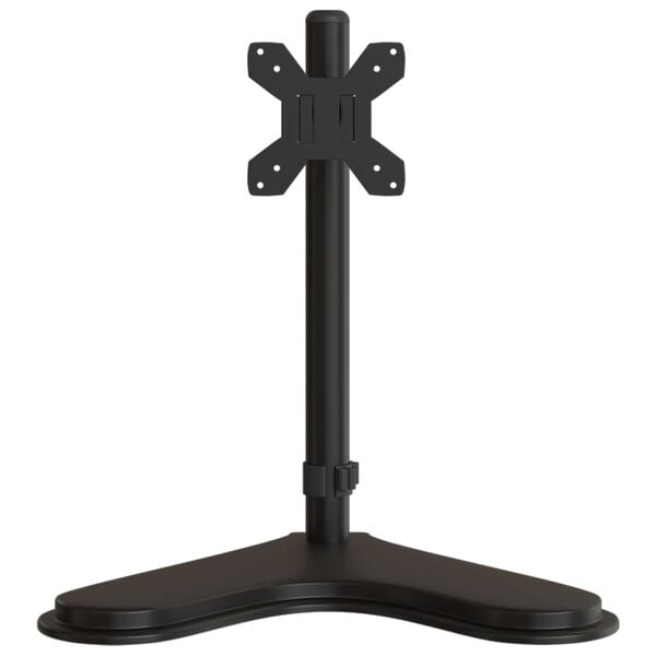 vidaXL Monitor Mount Black Steel VESA 75/3.94 "