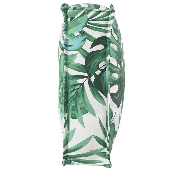 vidaXL Pallet Cushion for Backrest Leaf pattern 47.2" x 15.7" x 4.7