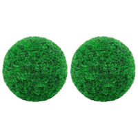 vidaXL Artificial Boxwood Balls 2 pcs 10.6"
