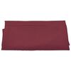 vidaXL Replacement Fabric Bordeaux Red 100% polyester 118.1 in diameter