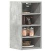 vidaXL Hanging Cabinet Concrete grey Engineered wood 11.8x11.6x23.6 in