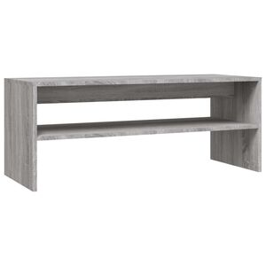 vidaXL Coffee Table Grey Sonoma Engineered Wood Medium Coffee Table