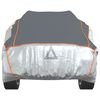 vidaXL Car Cover for SUV Hail Protection Full M Grey and Silver
