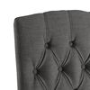 vidaXL Dining Chair Set of 4 Grey
