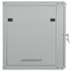 vidaXL Network Cabinet Grey 23.62 x 23.62 x 25.59 in Steel