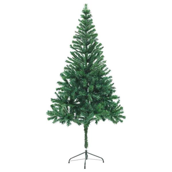 vidaXL Christmas Tree Green PVC, plastic 70.9 in Christmas Tree