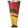 vidaXL Umbrella Stand Multicolor Iron Medium Decorative Inlays