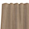 vidaXL Voile Curtains with Loops 2 pcs Light Brown 55.1x102.4"