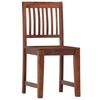 vidaXL Dining Chairs 2 pcs Solid Mango Wood