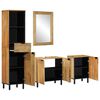 vidaXL Bathroom Furniture Set Mango desert brown