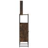 vidaXL Bathroom Furniture Set Smoked oak