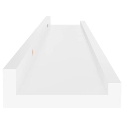 vidaXL Wall Shelves 4 pcs White 23.6"x3.5"x1.2"