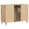 vidaXL Bathroom Cabinet with Door Artisan Oak 31.50 x 12.99 x 23.62 in