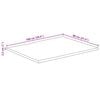 vidaXL Table Top Natural Mango Wood Solid Mango Wood 39.4x31.5x1.0 in
