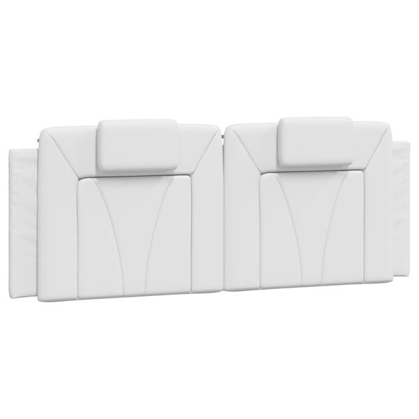 vidaXL Headboard Cushion White