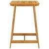 vidaXL Garden Bar Set Brown Solid Acacia wood Medium Removable Covers