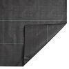 vidaXL Weed Membrane Black Polypropylene 13.1 x 164.0 ft UV-resistant