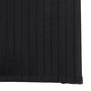 vidaXL Rug Black Bamboo, Polypropylene 39.4 x 196.9 in