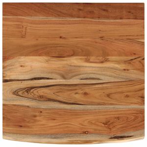 vidaXL Desk Top 31.5"x31.5"x1.5" Square Solid Wood Acacia Live Edge