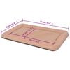 vidaXL Dog Mattress Size L Beige
