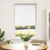vidaXL Roller Blind White Polyester, Aluminum 31.5 x 68.9 in