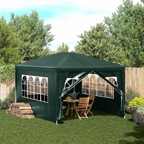 vidaXL Party Tent 9.8'x13.1' Green