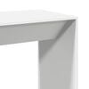 vidaXL Bar Table White Engineered Wood Attractive Design Bar Table