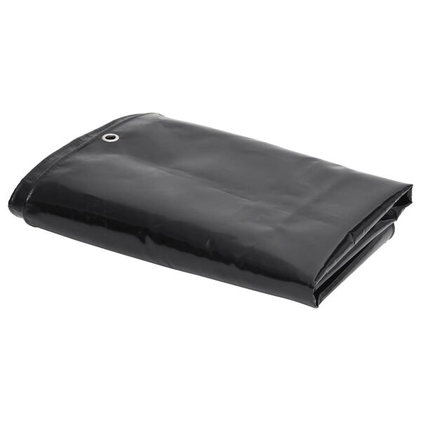 vidaXL Tarpaulin 2.1 oz/ft² 9.8'x16.4' Black