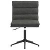 vidaXL Dining Chair Black Faux leather, plywood, metal Standard