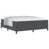 vidaXL Box Spring Bed Dark Grey 70.87 x 78.74 in Velvet