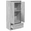 vidaXL Cabinet Gray Sonoma Engineered wood Standard Doors Cabinet