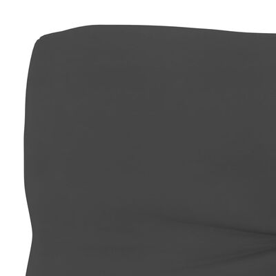 vidaXL Pallet Sofa Cushion Anthracite 31.5"x15.7"x3.9"