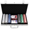 vidaXL Poker Chip Set 300 pcs 0.03 lb