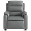 vidaXL Electric Stand Up Massage Recliner Chair Grey